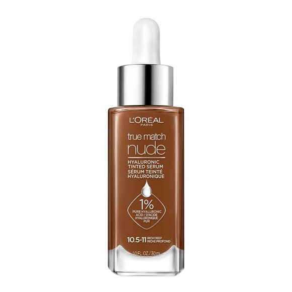 L'Oreal Paris True Match Nude Hyaluronic Tinted Serum Foundation - 1 fl.oz/30 mL - Picture 1 of 5